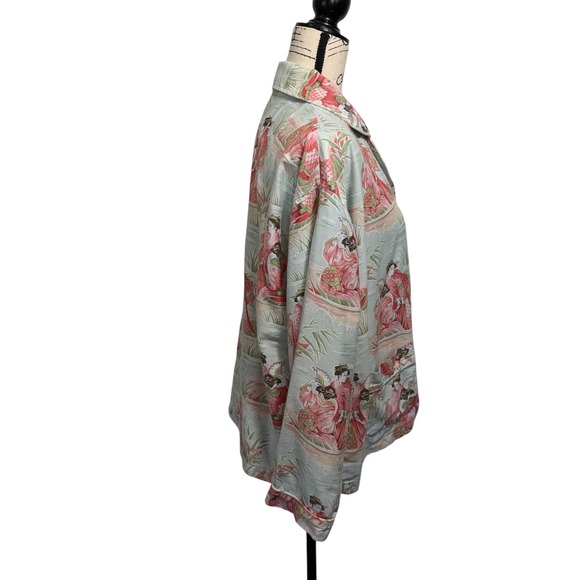 Pine Cone Hill Fine Linens Women's Geisha Print Pajama Set - Picture 3 of 13